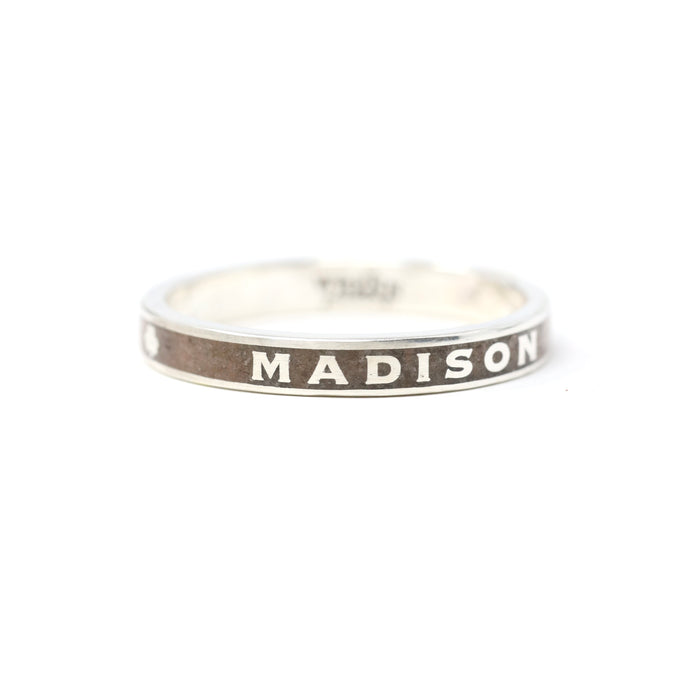 Custom Gemstone Inlay Ring