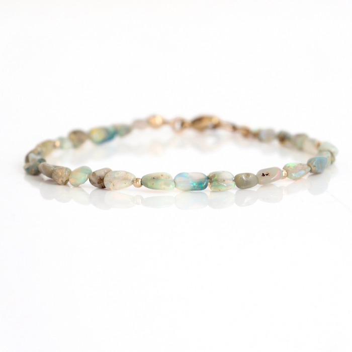 Opal Gemstone Bracelet or Anklet