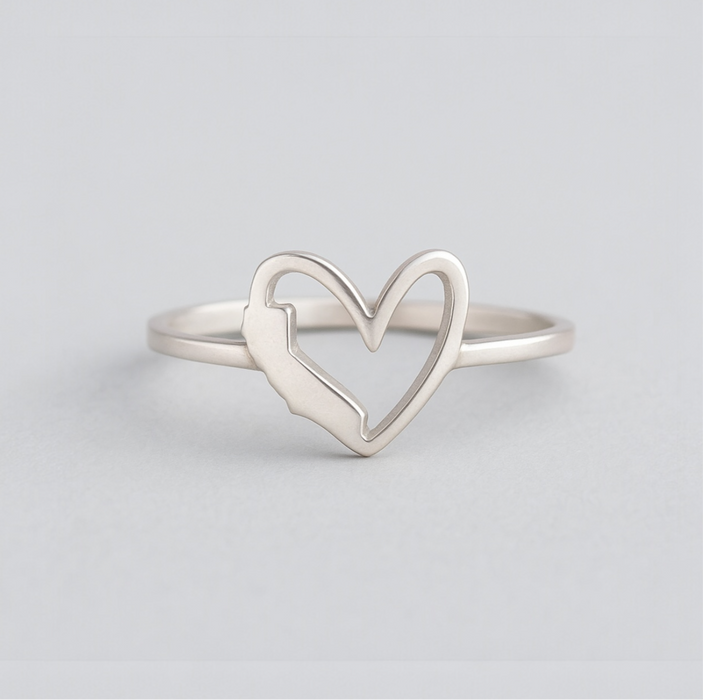State Heart Ring - Choose your State