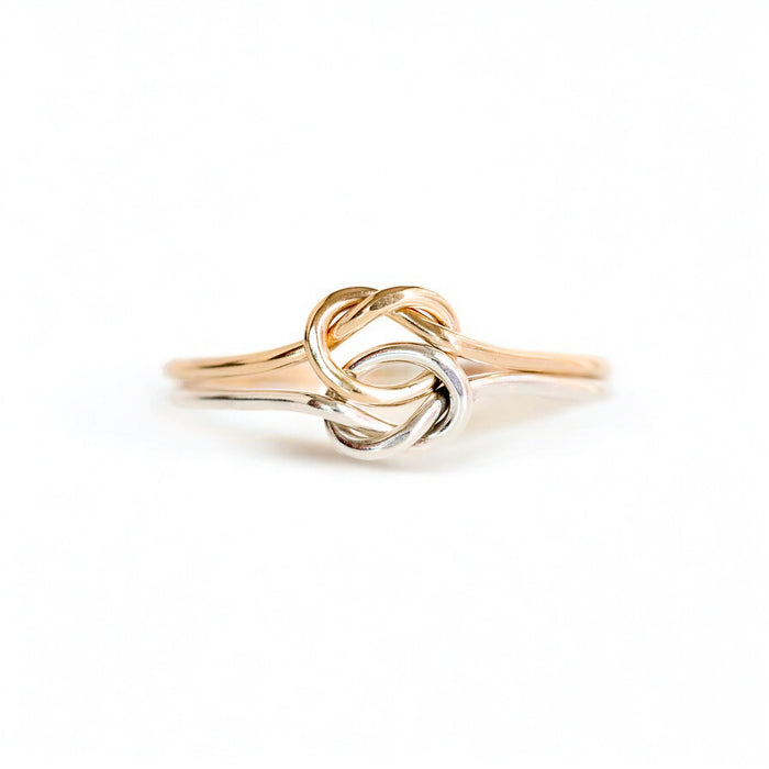 Double Love Knot Ring