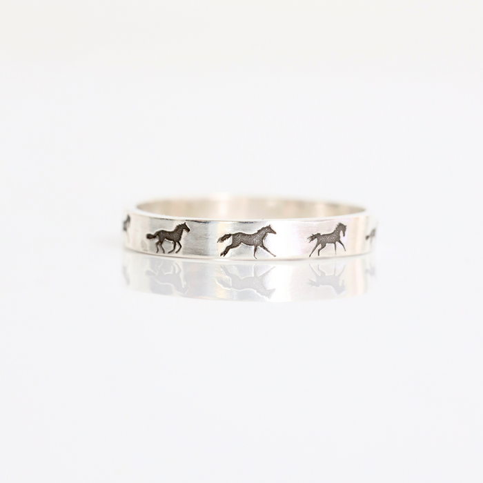 Horse Stacking Ring - 30% donated to All Seated in a Barn