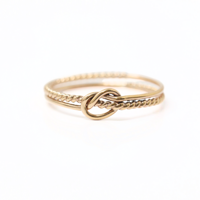 Love Knot Rope Ring