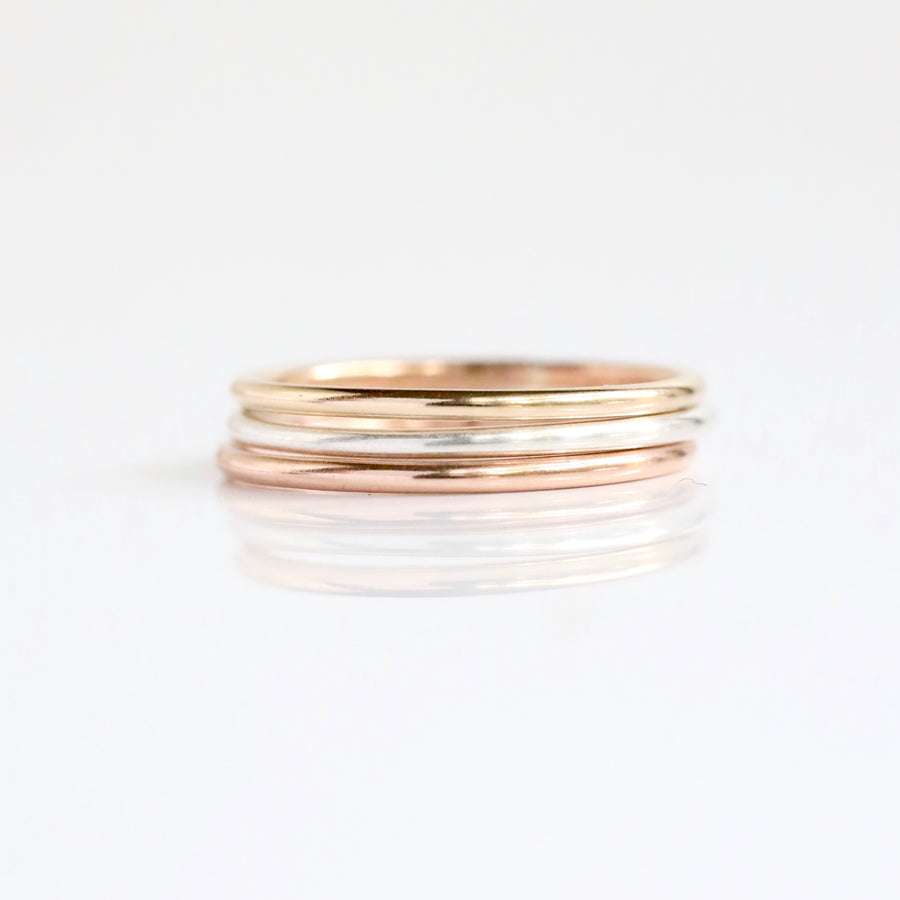 Avery Smooth Stacking Everyday Ring