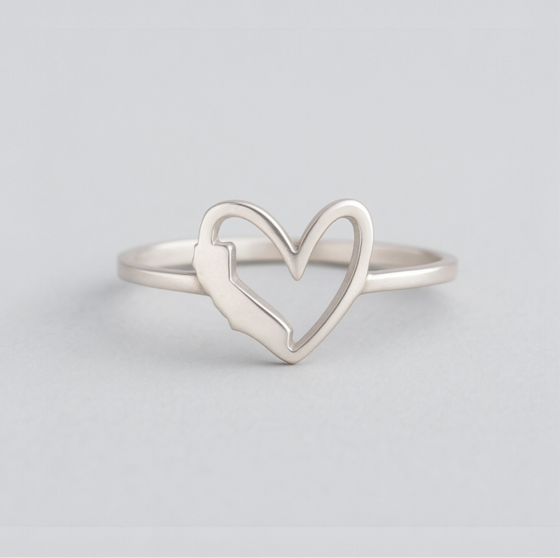 State Heart Ring - Choose your State