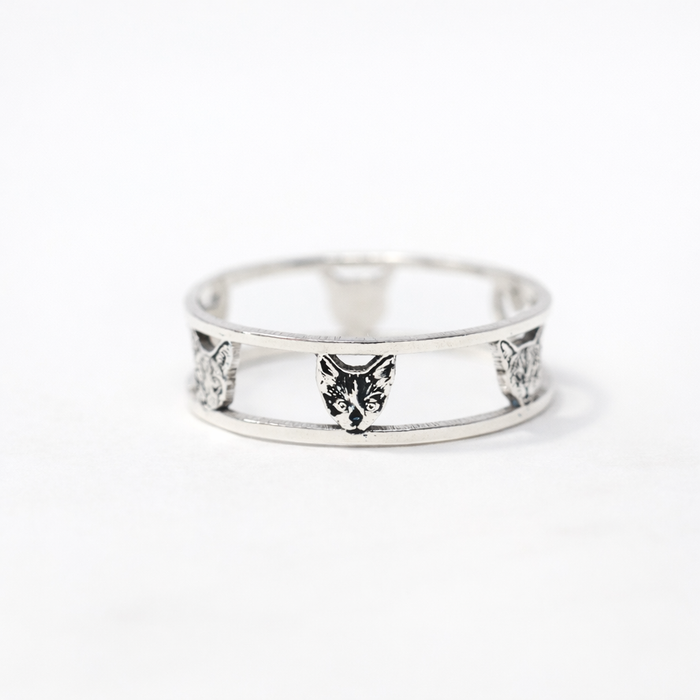 Multi Pet Portrait Ring – Handcrafted Custom Pet Jewelry