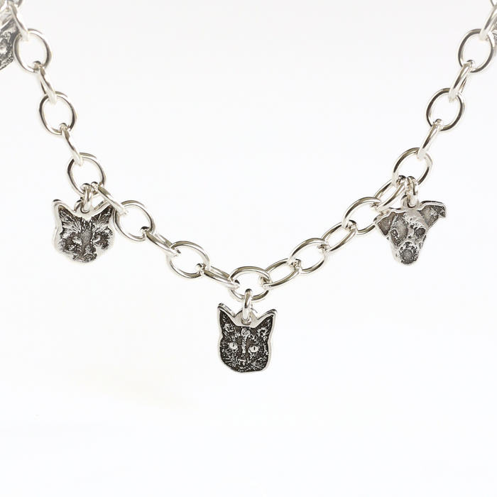 Pet Portrait Custom Charm Bracelet Shop Wrenn