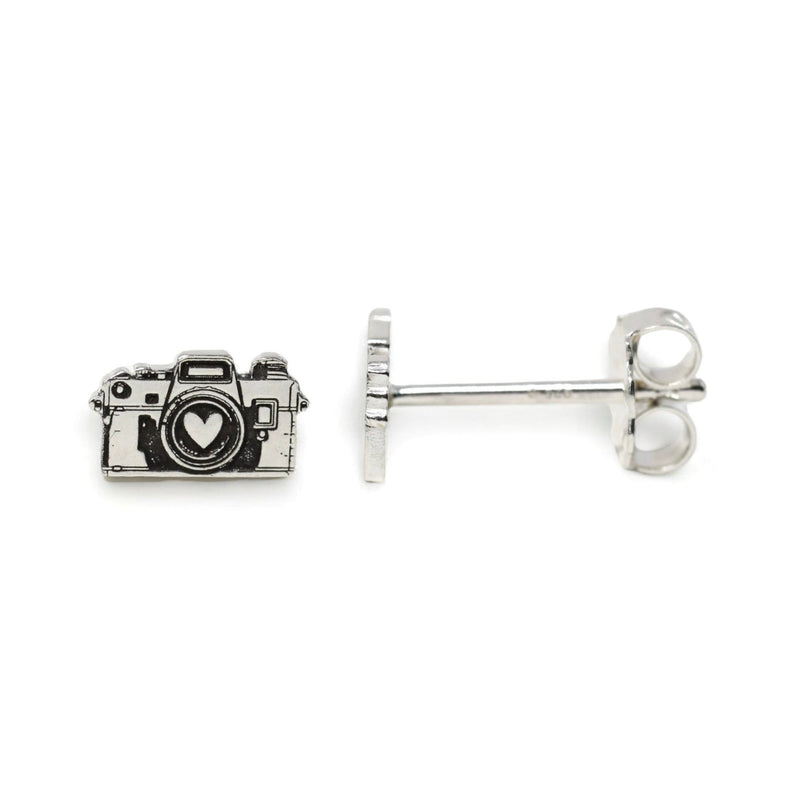 Camera Stud Earrings