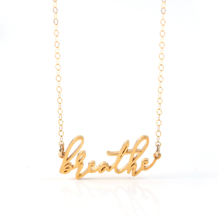 Breathe Necklace - The Inspiration Collection
