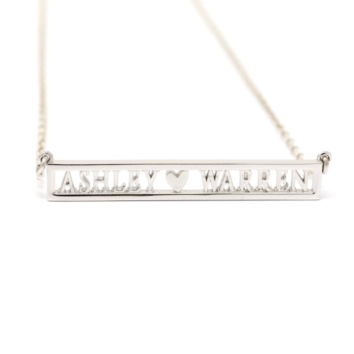 The Personalized Bar Necklace