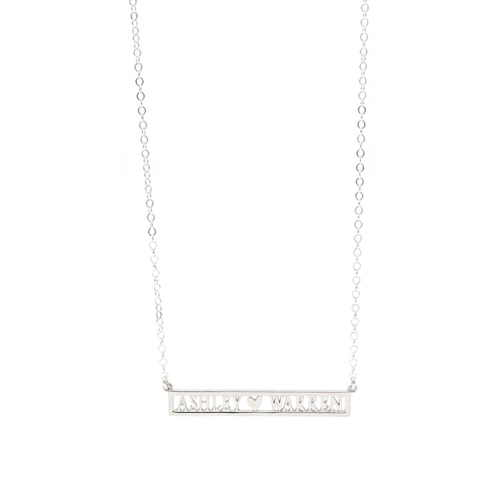 The Personalized Bar Necklace