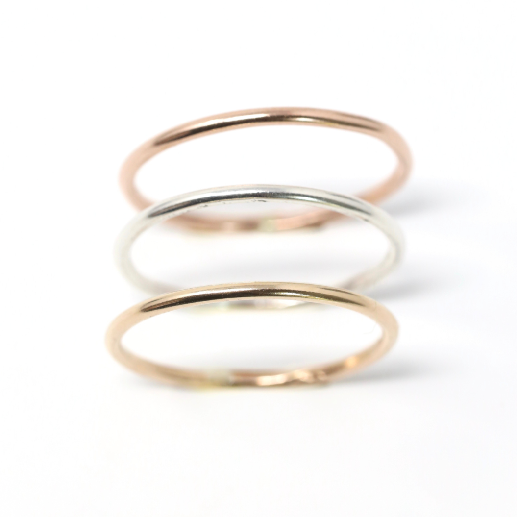 Avery Smooth Stacking Everyday Ring
