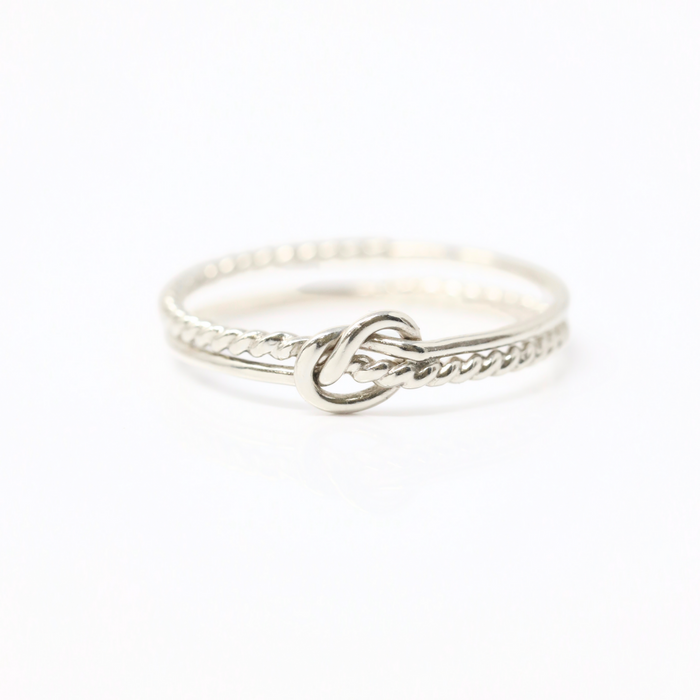 Love Knot Rope Ring